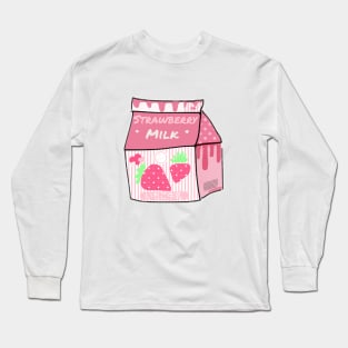 Strawberry Milk Long Sleeve T-Shirt